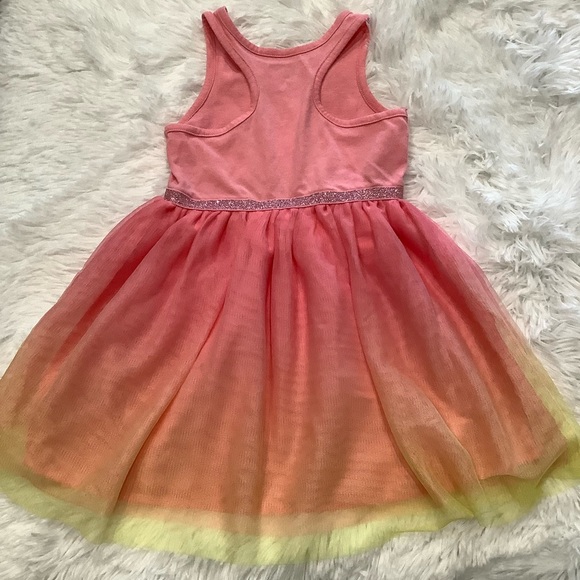NEW Cat & Jack Girl’s Pink Ombré TulleTank Dress - Size 2T - Picture 3 of 3
